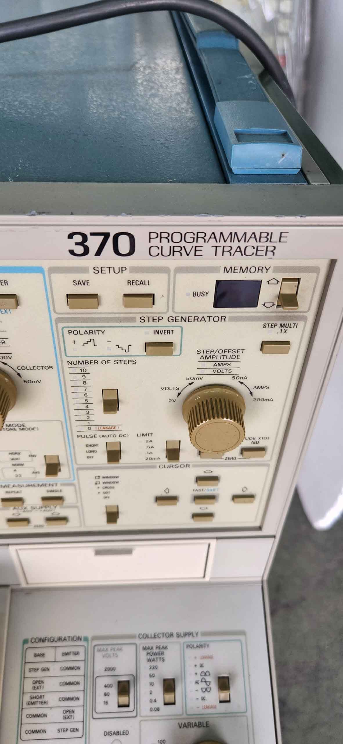 フォト（写真） 使用される TEKTRONIX 370 販売のために