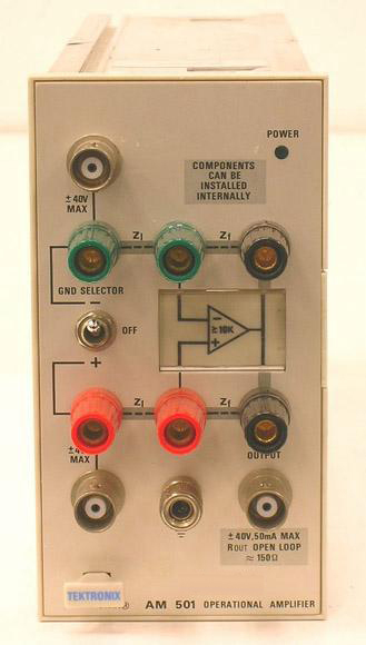 사진 사용됨 TEKTRONIX AM501 판매용