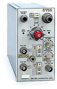 사진 사용됨 TEKTRONIX AM502 판매용