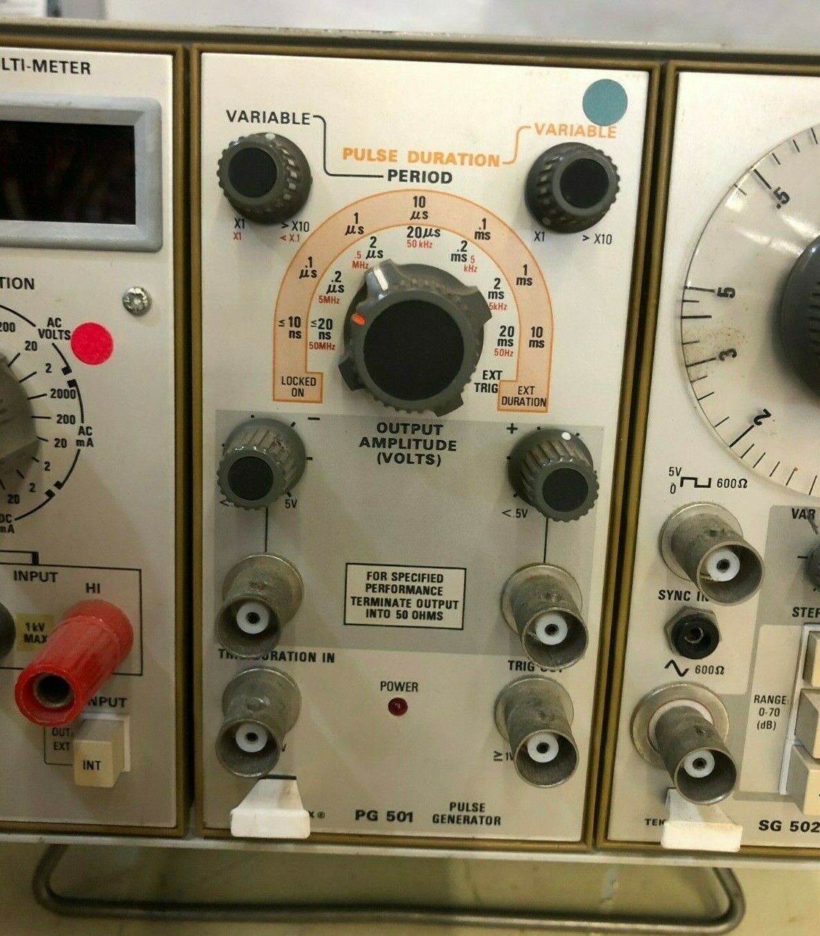 사진 사용됨 TEKTRONIX DM 501 판매용