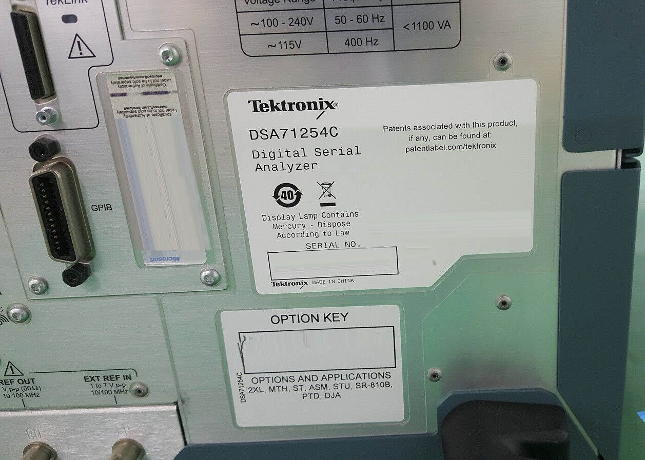 사진 사용됨 TEKTRONIX DSA 71254C 판매용