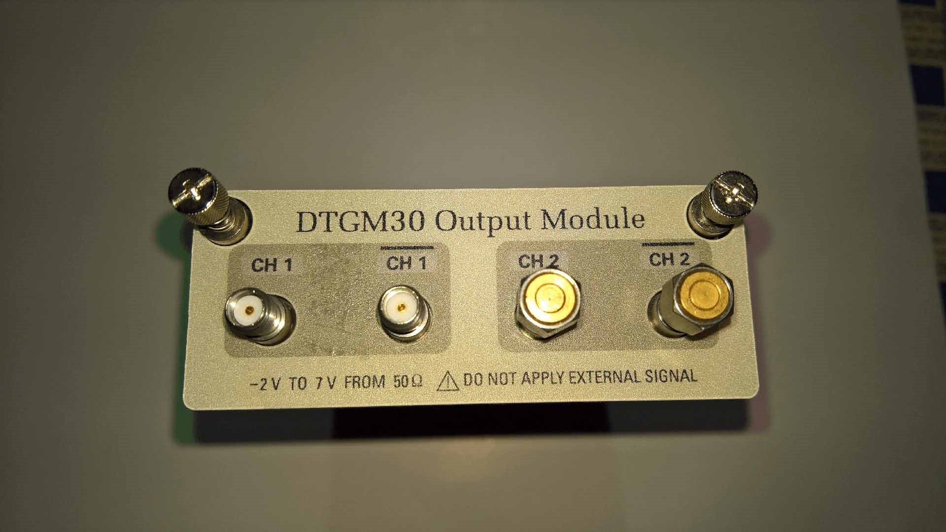 Photo Used TEKTRONIX DTGM 30 For Sale