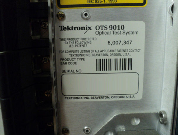 Foto Verwendet TEKTRONIX OTS 9010 Zum Verkauf