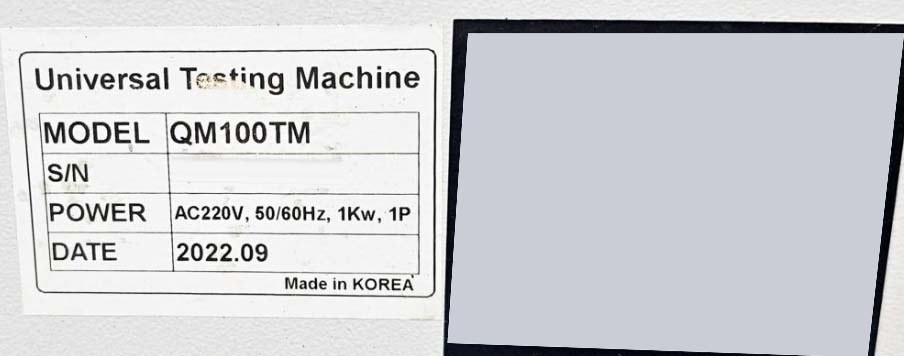 Foto Verwendet TEKTRONIX QM100TM Zum Verkauf
