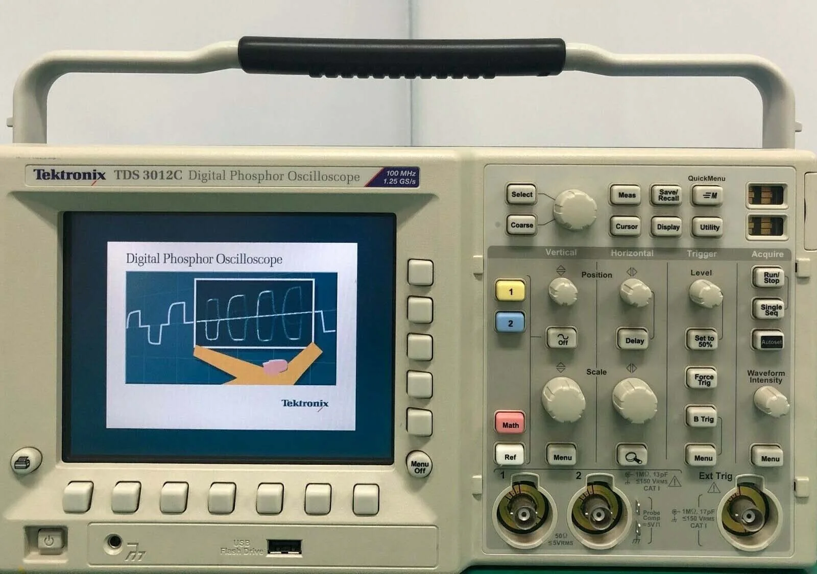 TEKTRONIX TDS 3012C Electronic Test Equipment used for sale price 