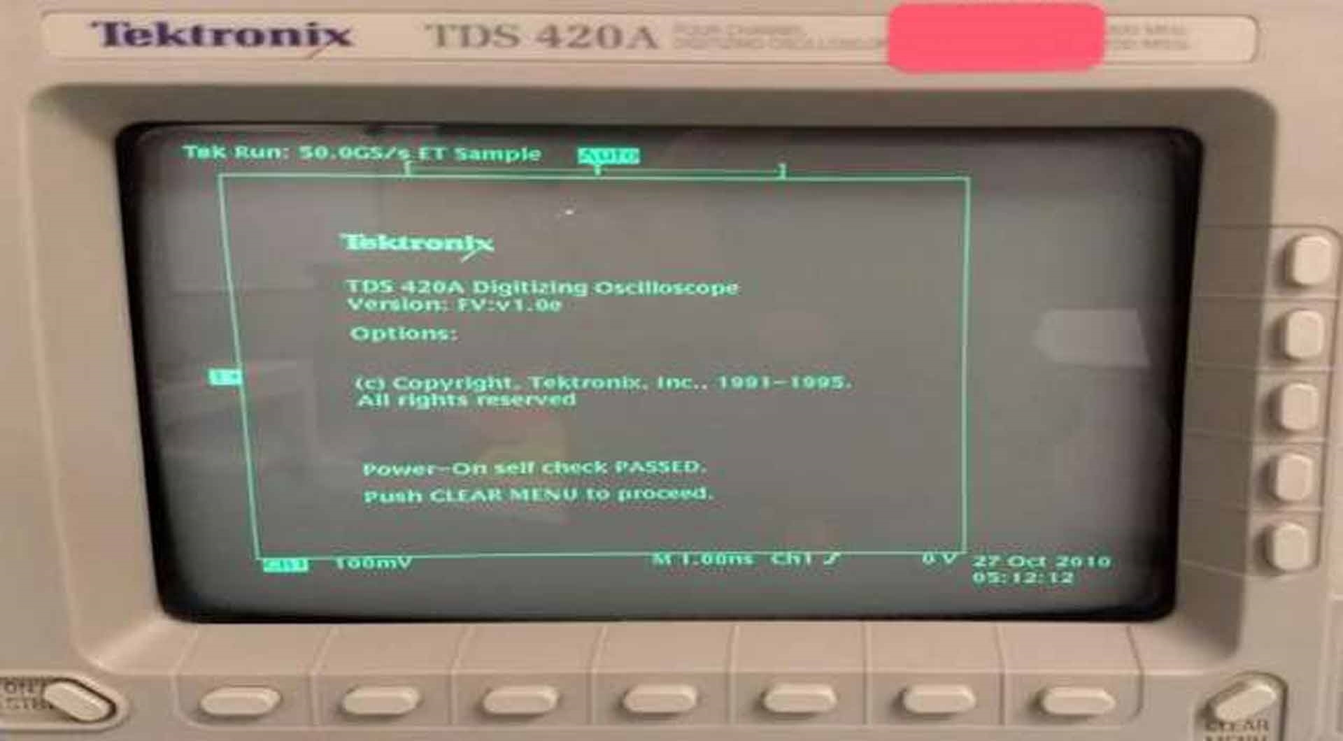 フォト（写真） 使用される TEKTRONIX TDS 420A 販売のために