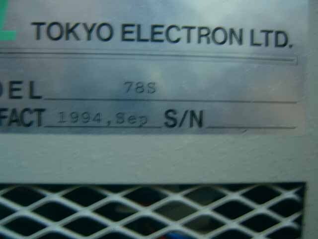 Photo Used TEL / TOKYO ELECTRON 78S For Sale
