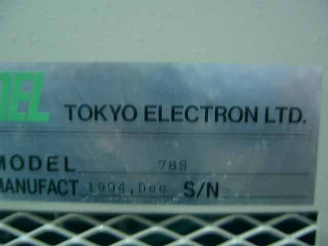 사진 사용됨 TEL / TOKYO ELECTRON 78S 판매용