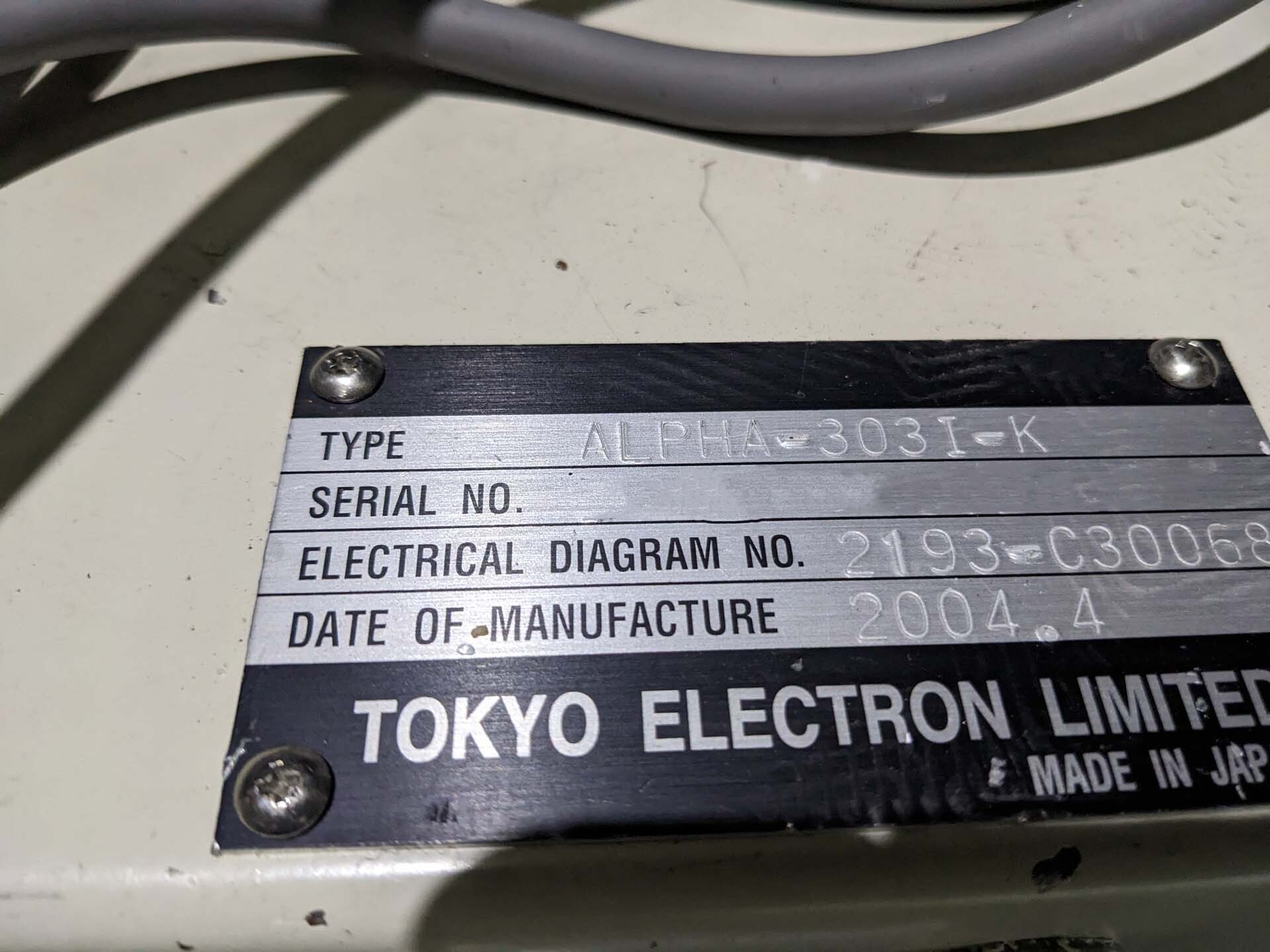 圖為 已使用的 TEL / TOKYO ELECTRON A303i 待售