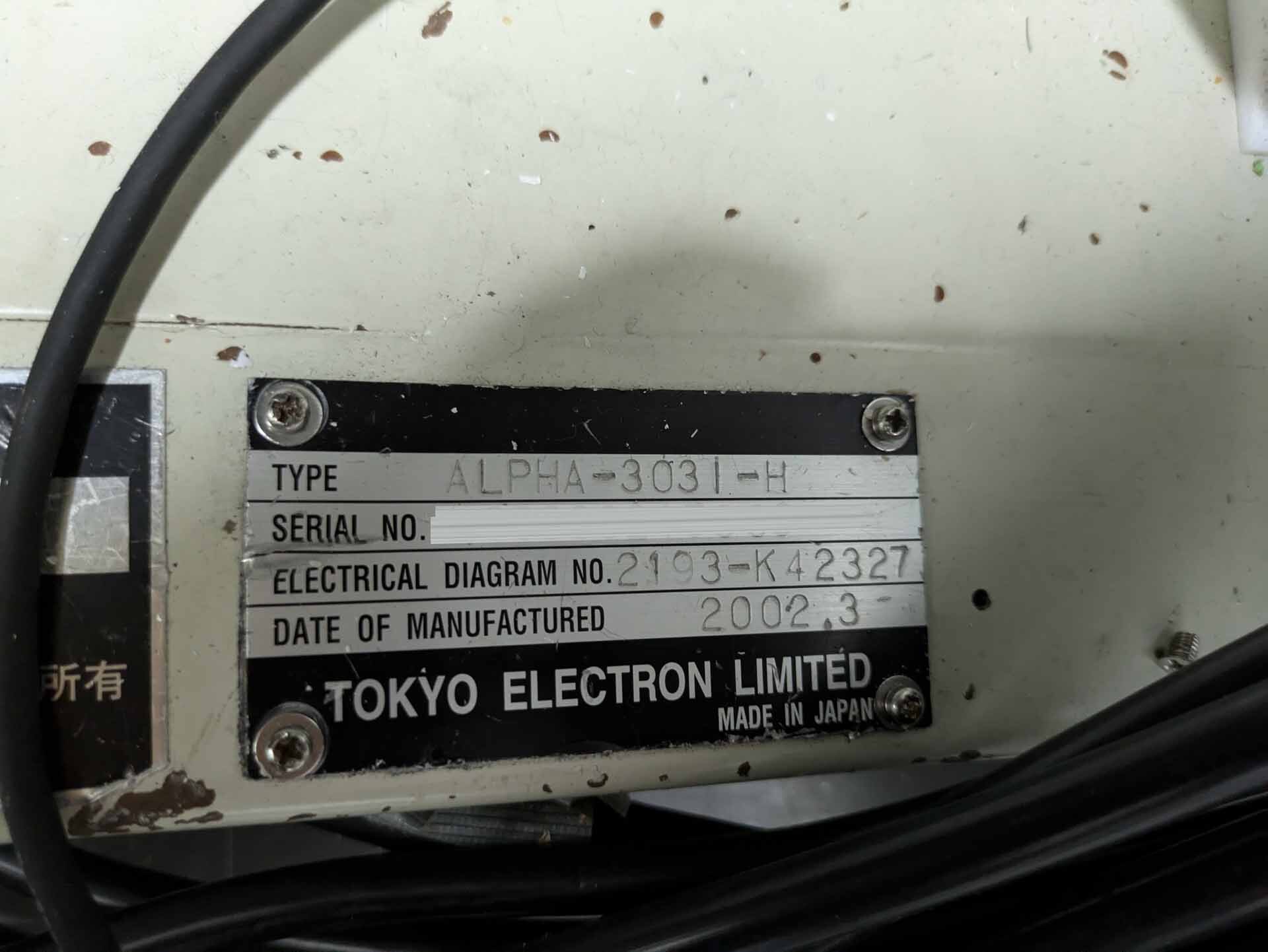 图为 已使用的 TEL / TOKYO ELECTRON Alpha 303i-H 待售