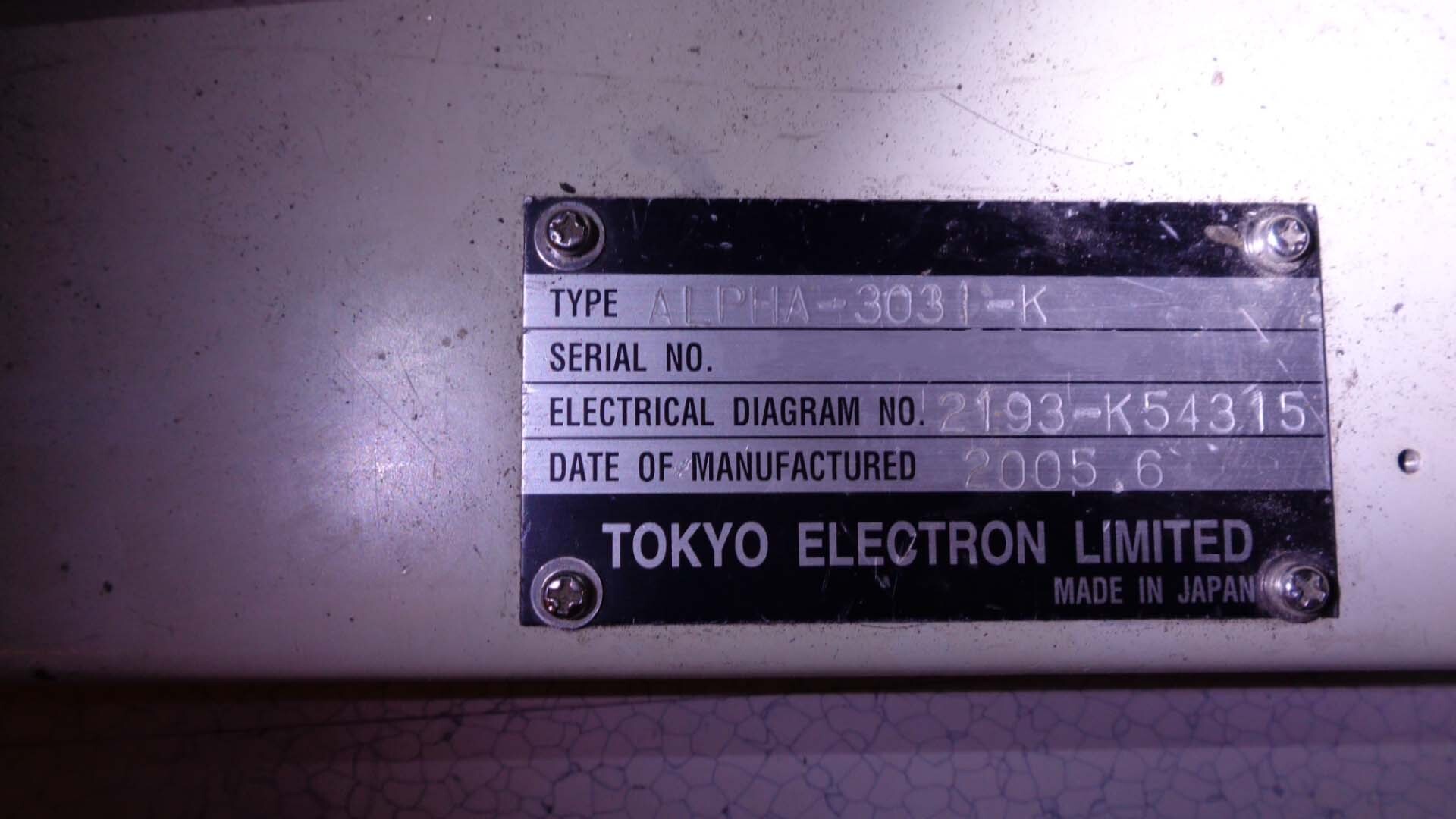 フォト（写真） 使用される TEL / TOKYO ELECTRON Alpha 303i-K 販売のために