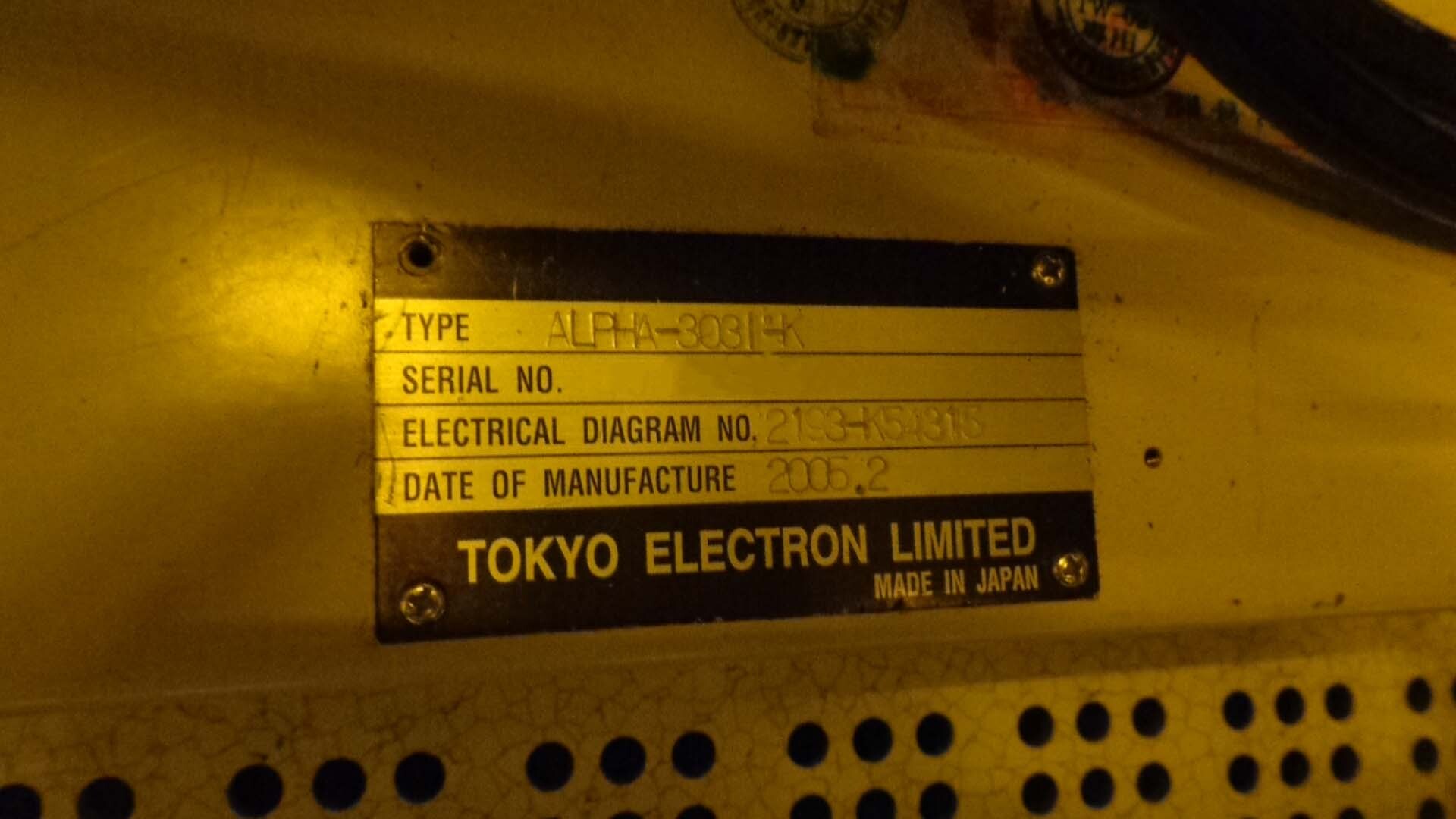 圖為 已使用的 TEL / TOKYO ELECTRON Alpha 303i-K 待售