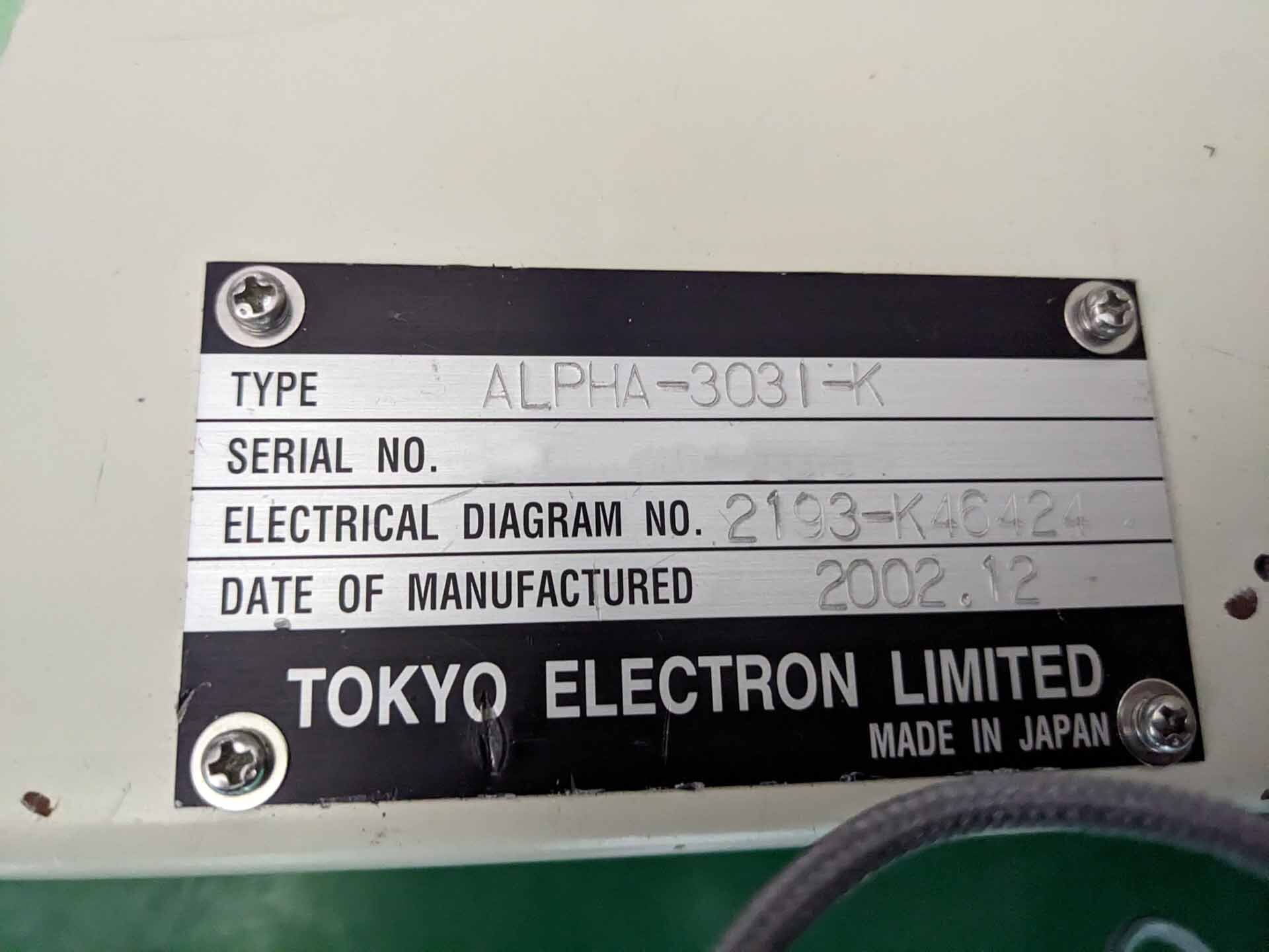 사진 사용됨 TEL / TOKYO ELECTRON Alpha 303i-K 판매용