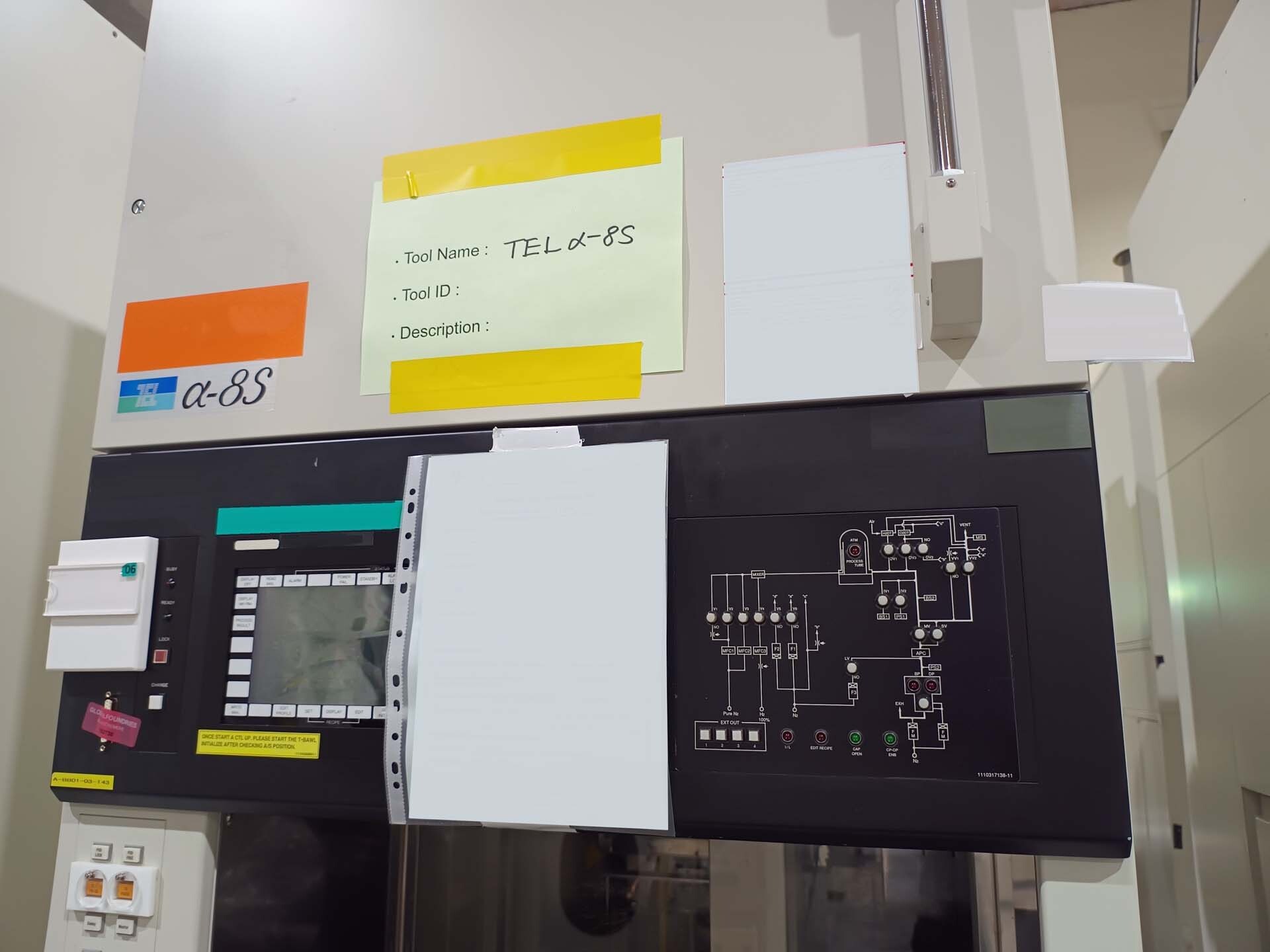 图为 已使用的 TEL / TOKYO ELECTRON Alpha 8S 待售