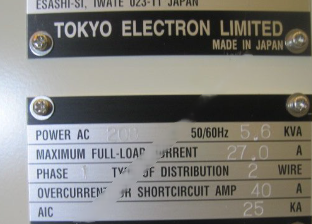Foto Verwendet TEL / TOKYO ELECTRON Alpha 8SE-E Zum Verkauf