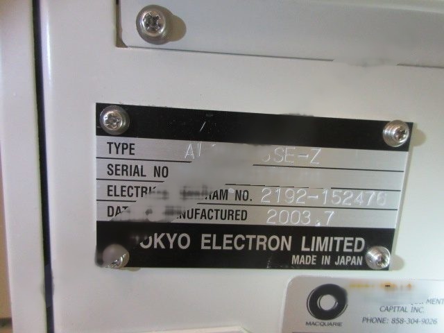 Foto Verwendet TEL / TOKYO ELECTRON Alpha 8SE-Z Zum Verkauf