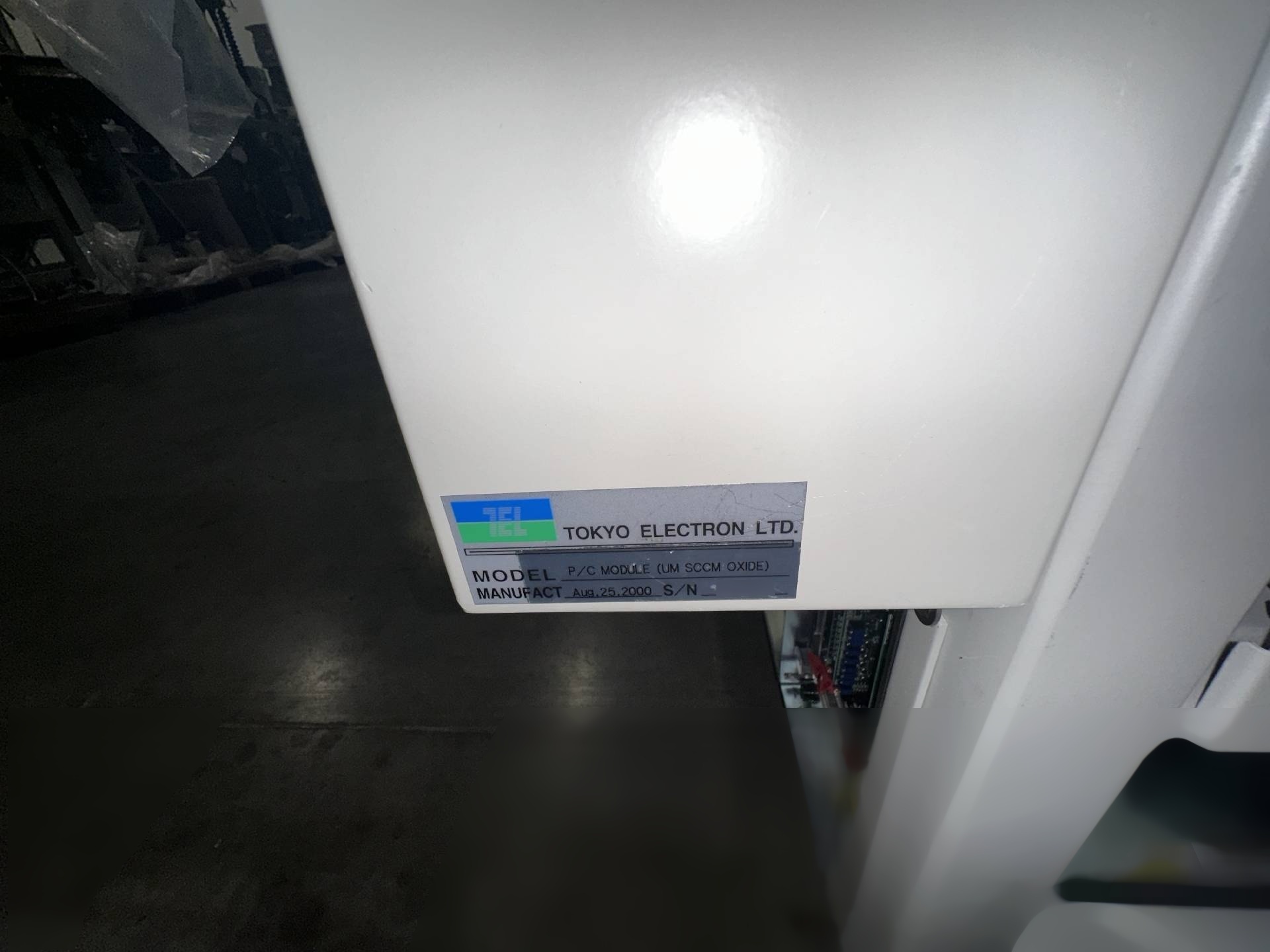 사진 사용됨 TEL / TOKYO ELECTRON Chamber for SCCM 판매용