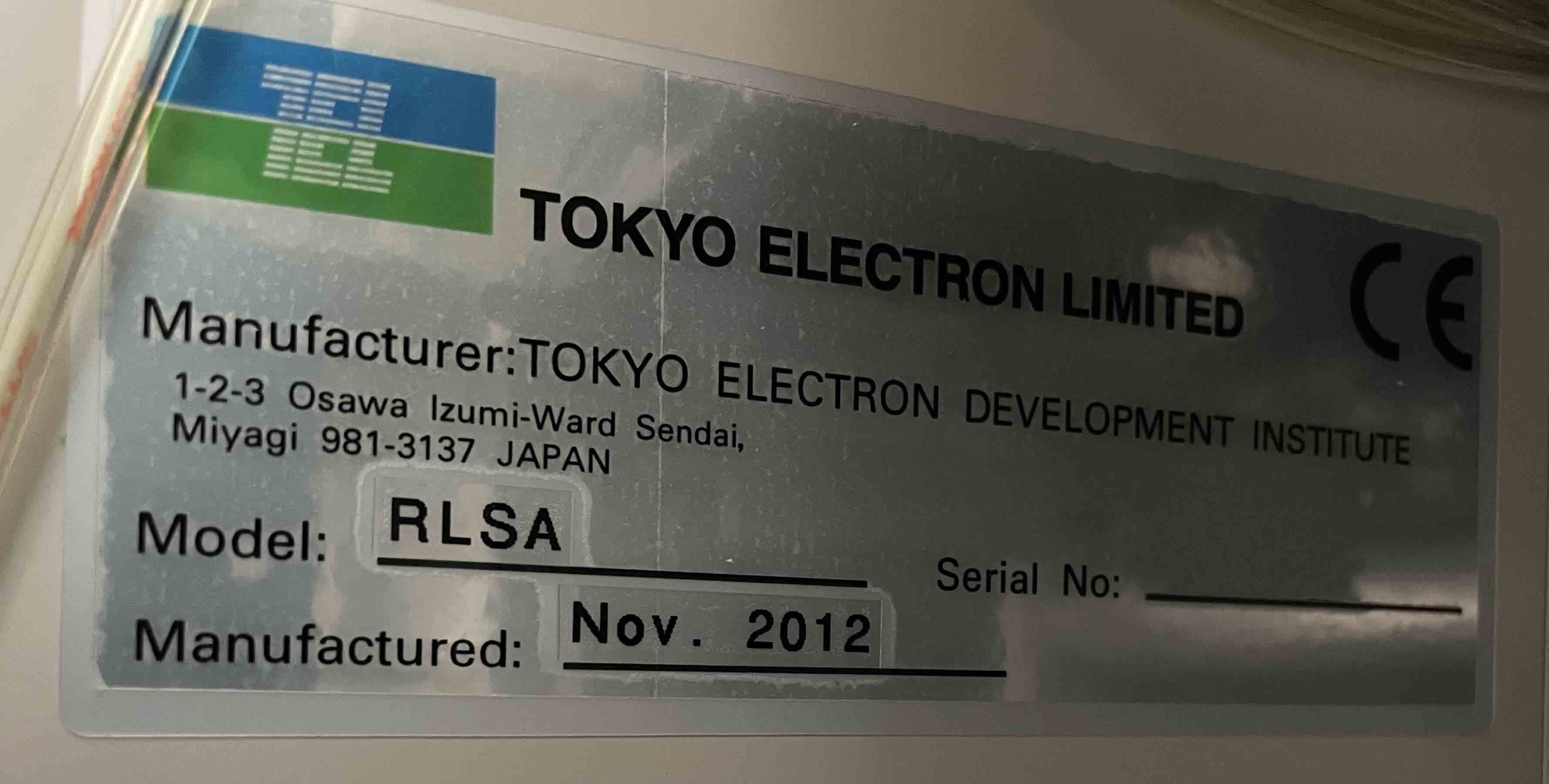 TEL / TOKYO ELECTRON TACTRAS RLSA Parts 익숙한 판매용 가격 9386632, 2012 > 사다