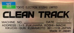 图为 已使用的 TEL / TOKYO ELECTRON Clean Track ACT 12 待售