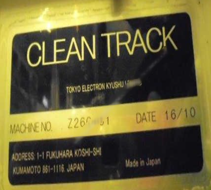 TEL / TOKYO ELECTRON Clean Track Lithius Pro Z Photoresist used