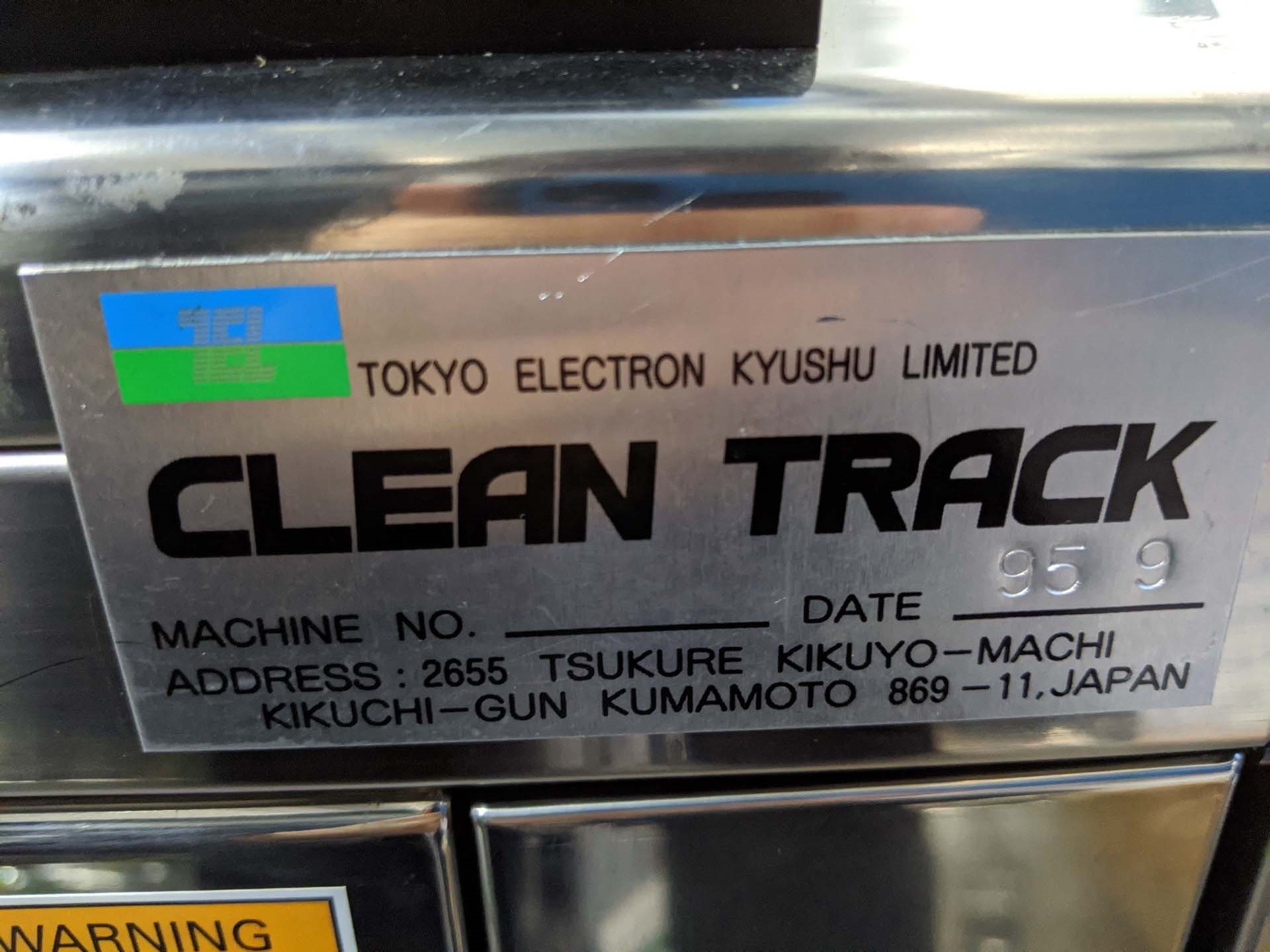 Photo Used TEL / TOKYO ELECTRON Clean Track Mark 8 For Sale