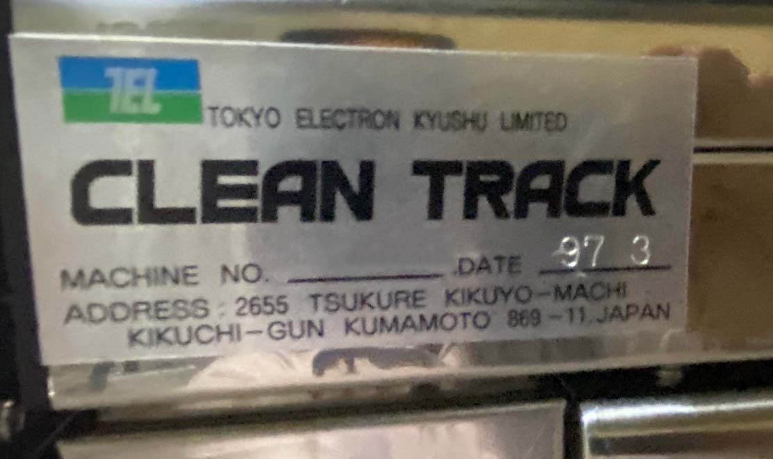 Photo Used TEL / TOKYO ELECTRON Clean Track Mark 8 For Sale