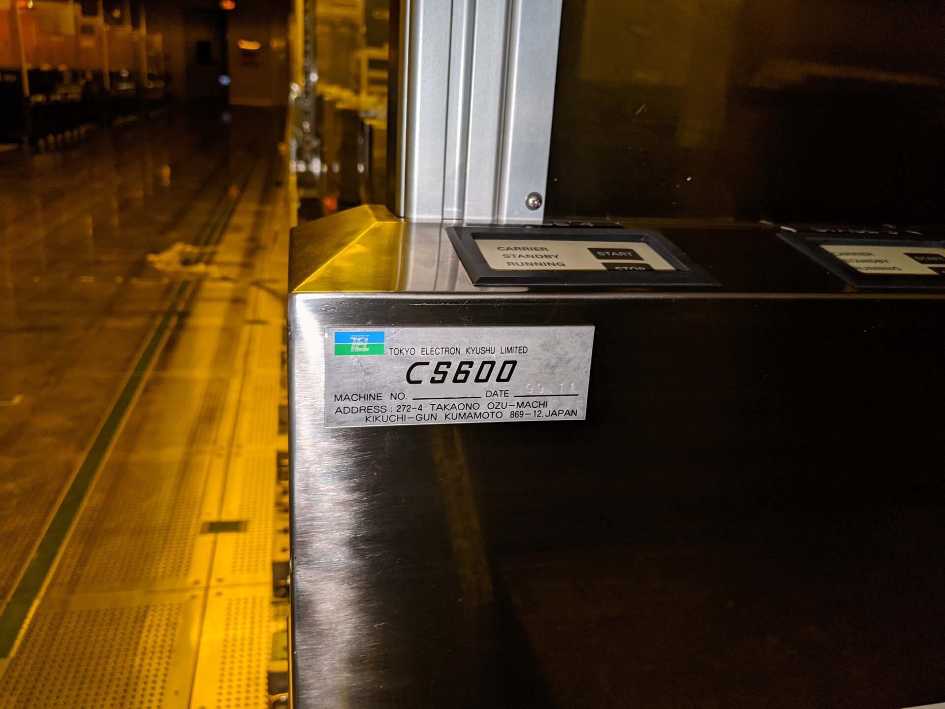 Photo Used TEL / TOKYO ELECTRON CS-600 For Sale