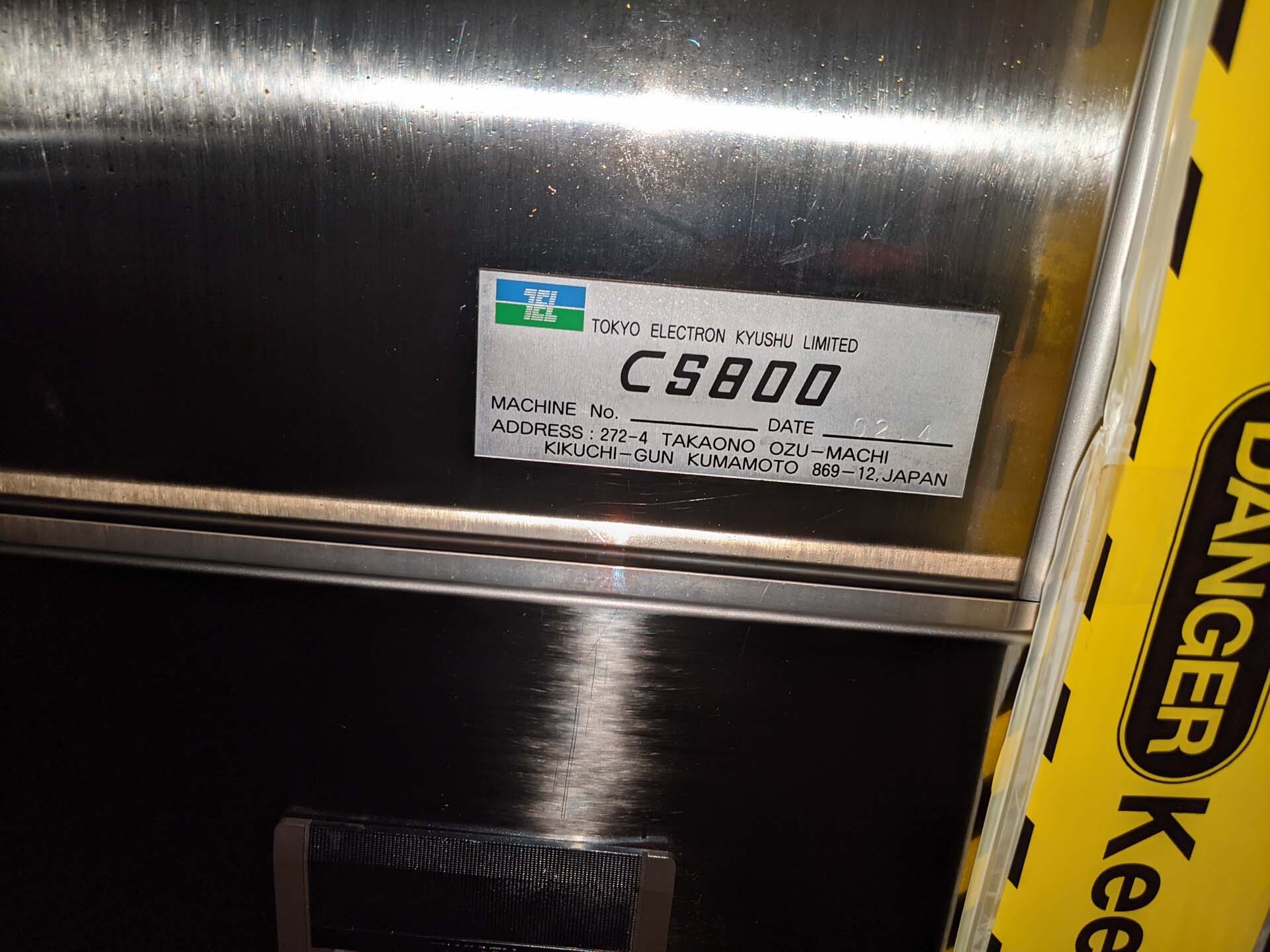 Foto Verwendet TEL / TOKYO ELECTRON CS800 Zum Verkauf