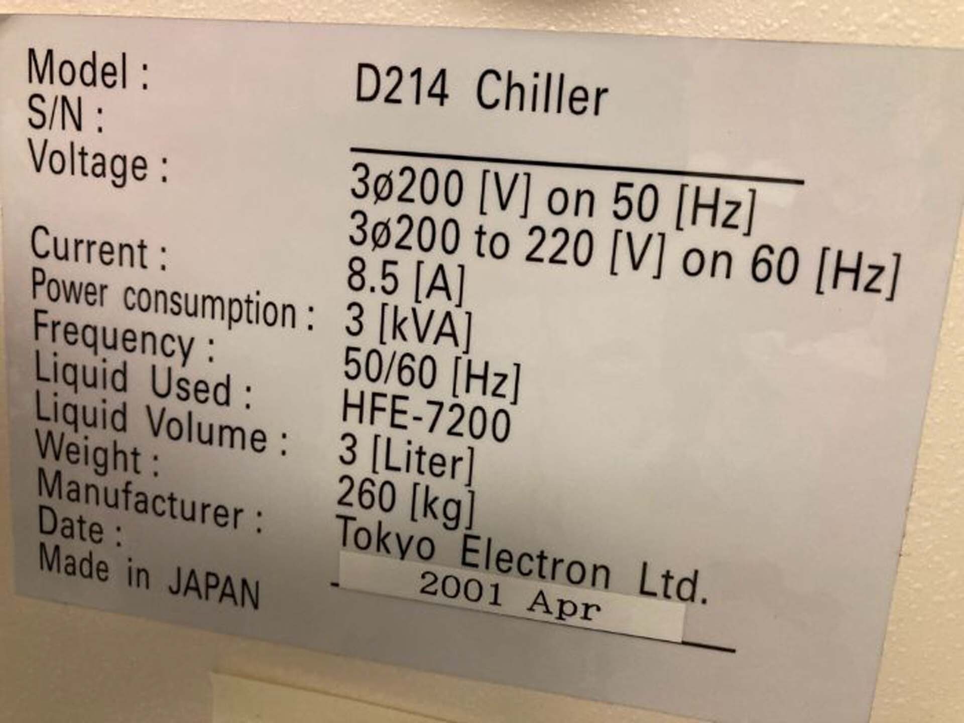 フォト（写真） 使用される TEL / TOKYO ELECTRON D214 販売のために
