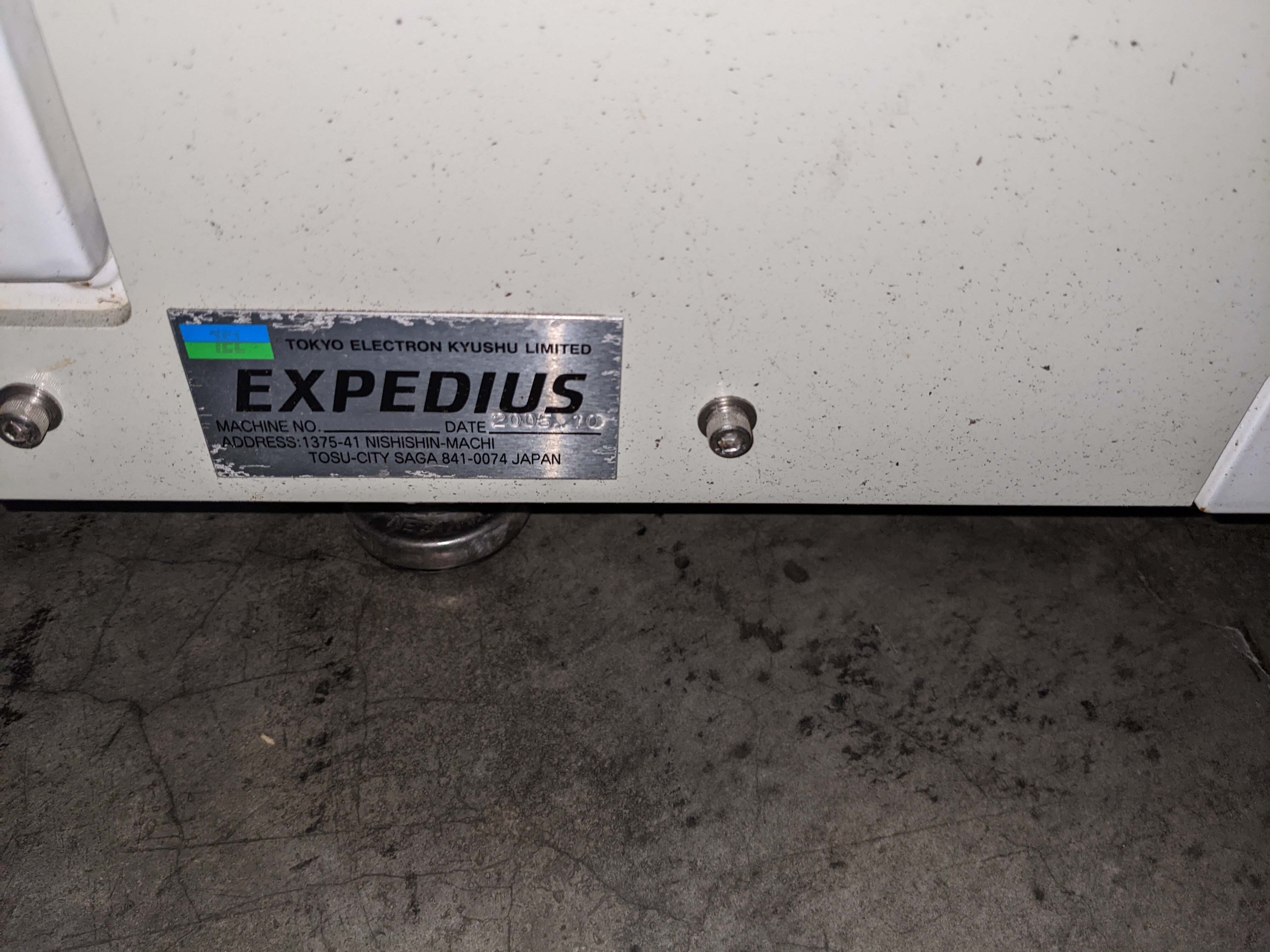 Photo Used TEL / TOKYO ELECTRON Expedius For Sale