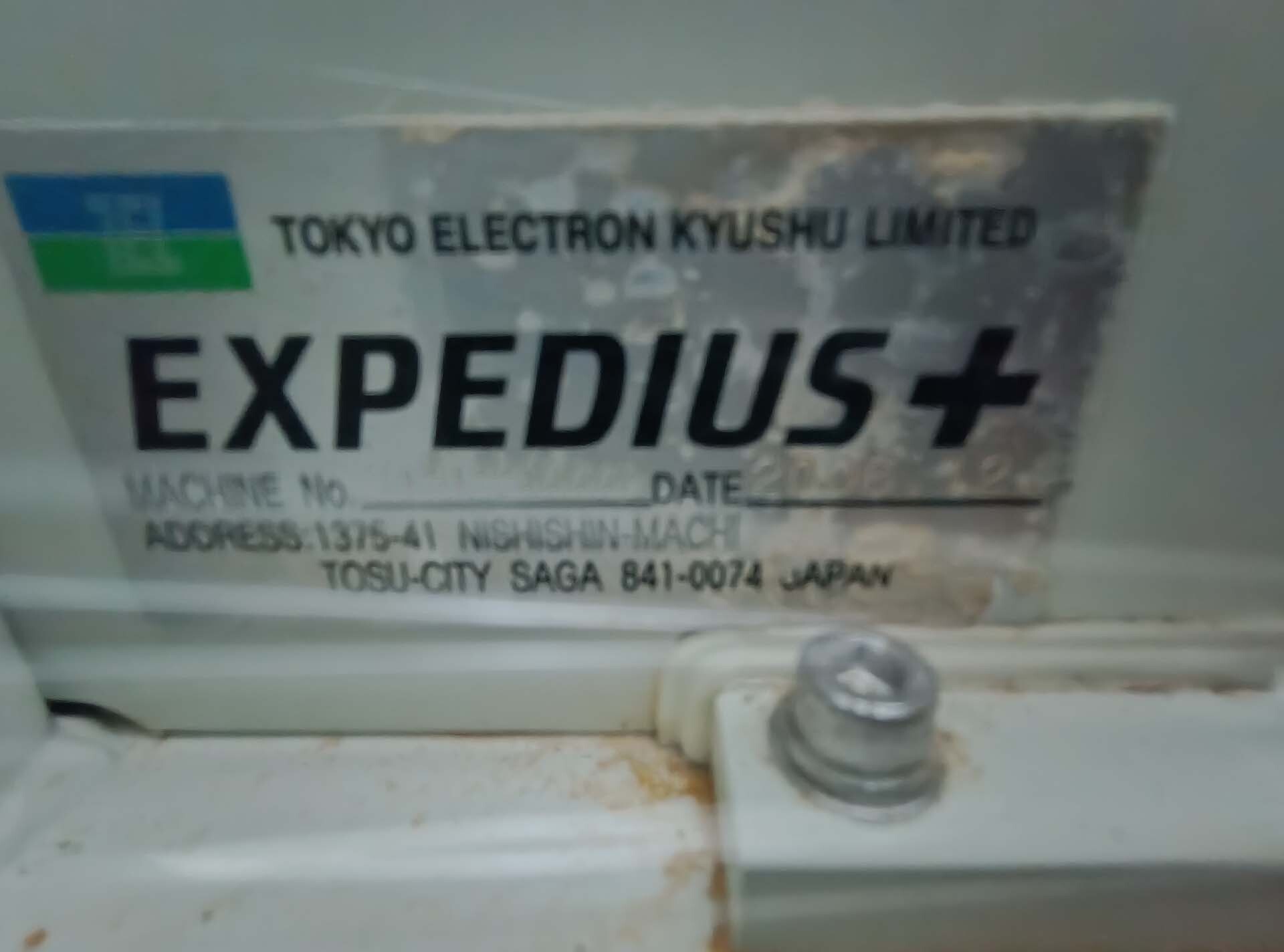 Foto Verwendet TEL / TOKYO ELECTRON Expedius+ Zum Verkauf