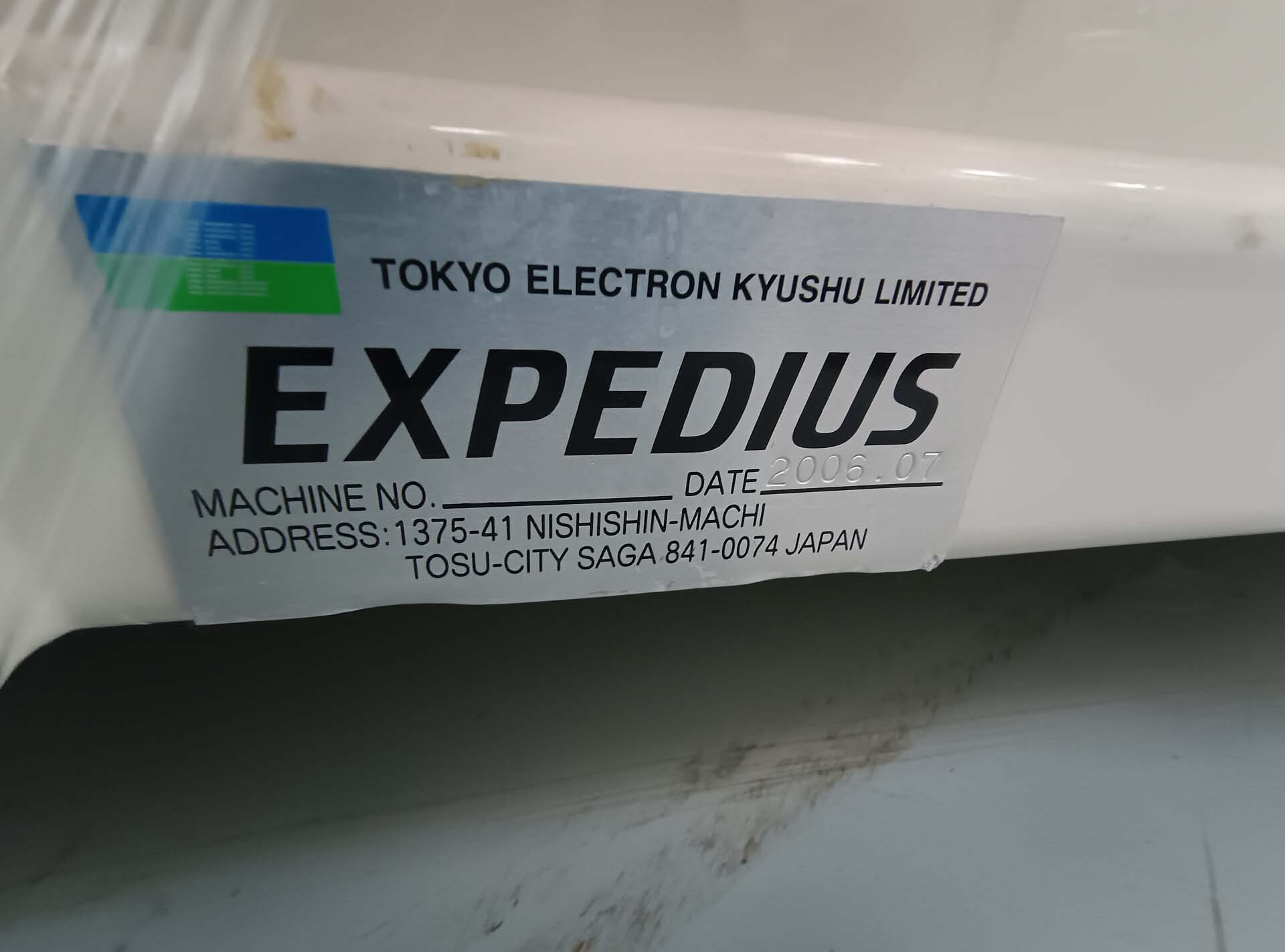 图为 已使用的 TEL / TOKYO ELECTRON Expedius 待售