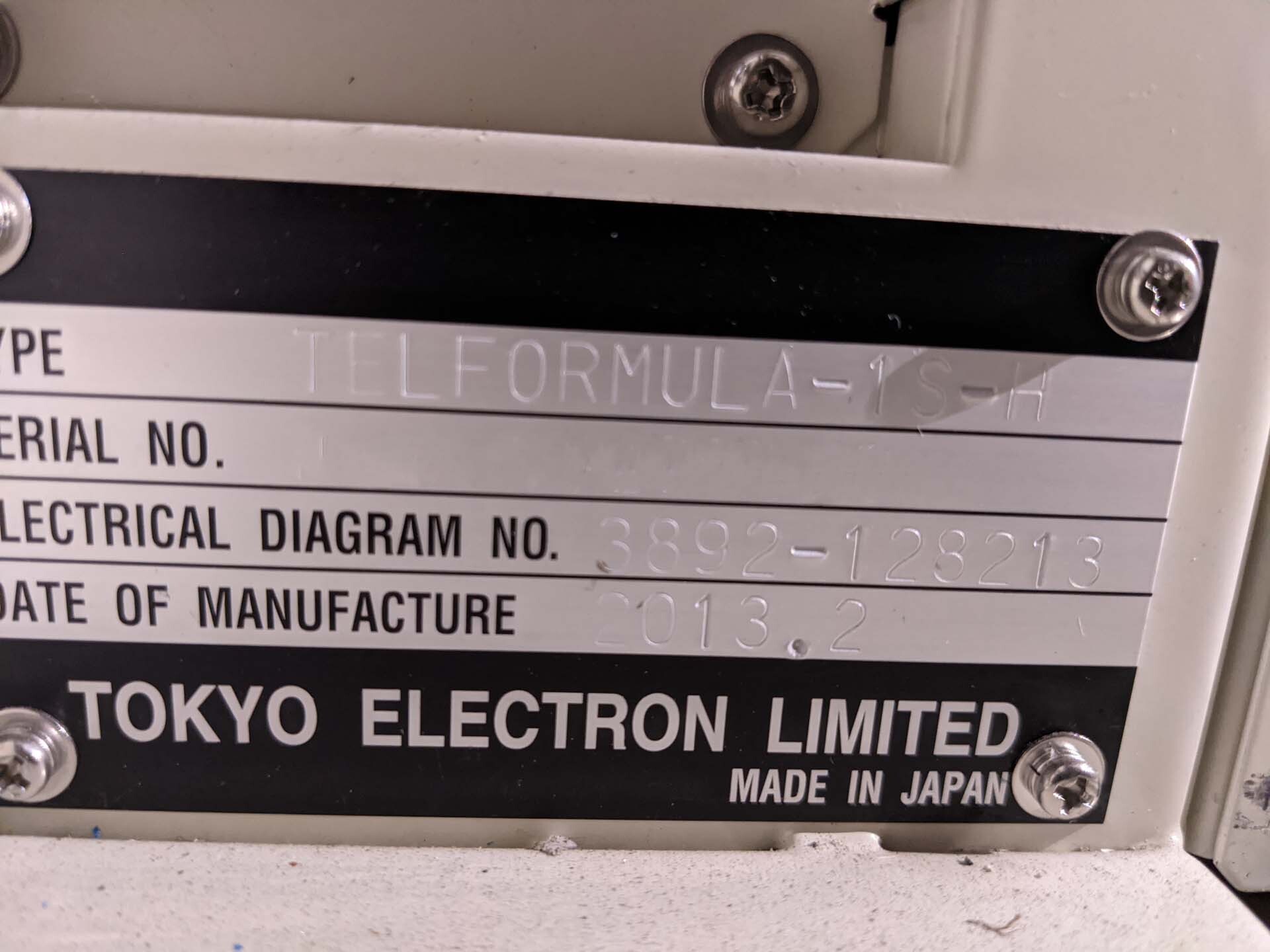 Photo Used TEL / TOKYO ELECTRON Formula-1S-H For Sale