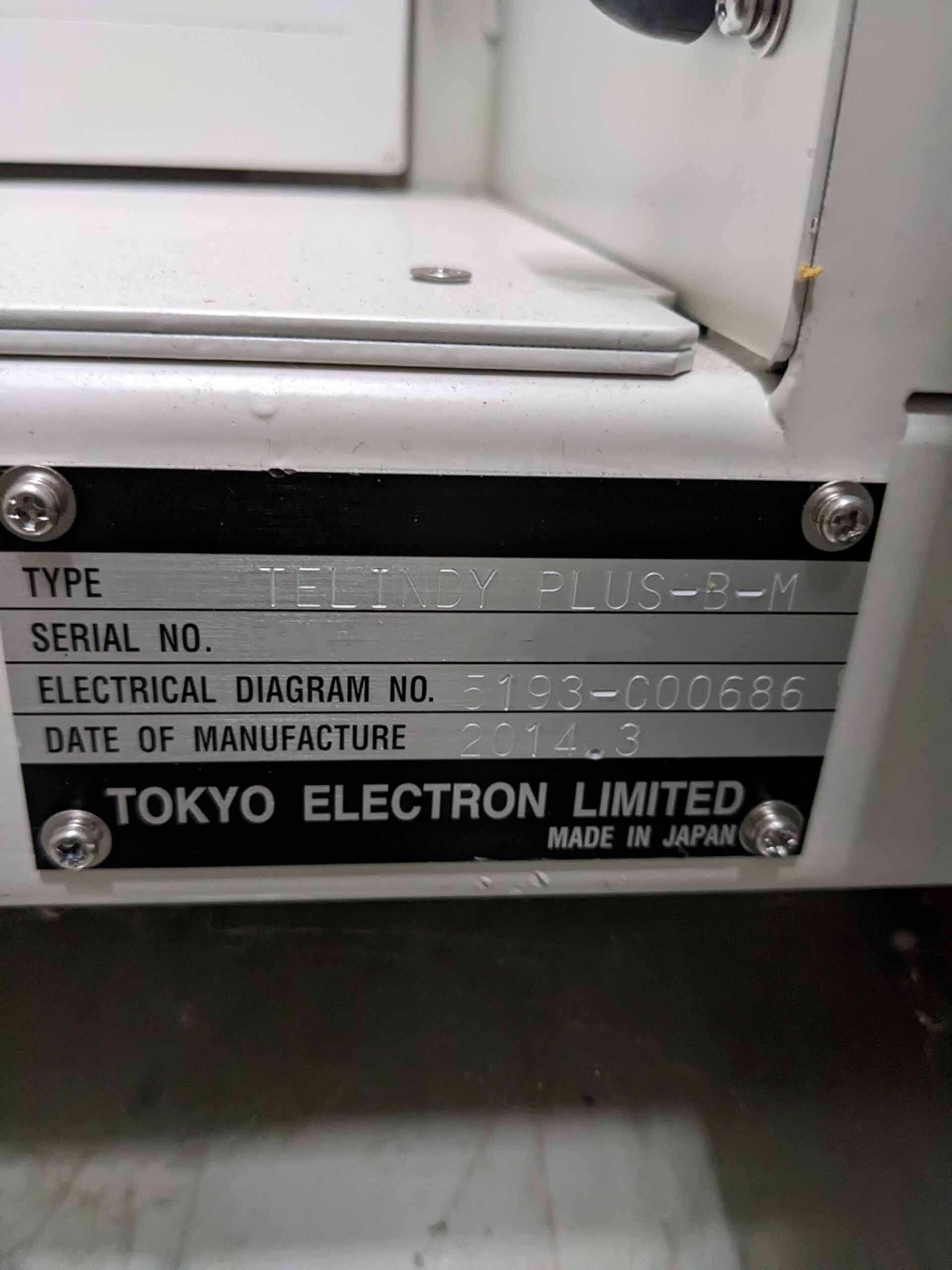 Photo Used TEL / TOKYO ELECTRON INDY PLUS B M For Sale