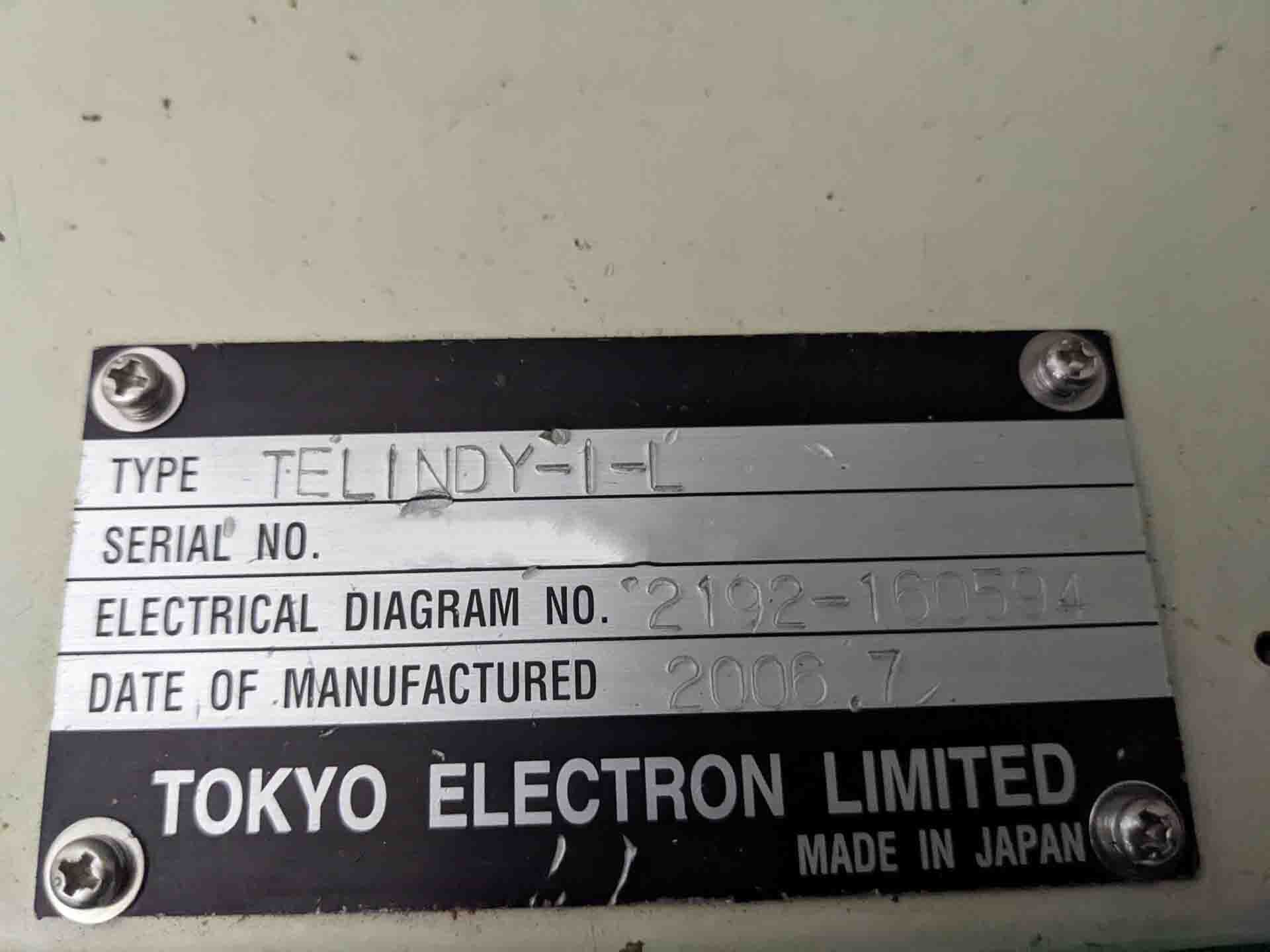 フォト（写真） 使用される TEL / TOKYO ELECTRON Indy-I-L 販売のために