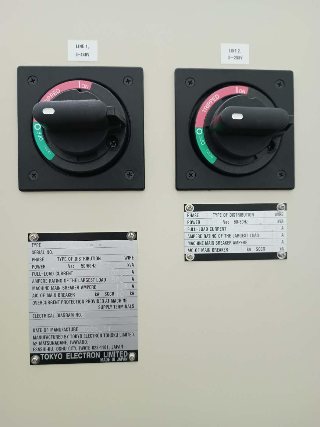 사진 사용됨 TEL / TOKYO ELECTRON Indy-I-LVPCKNR 판매용