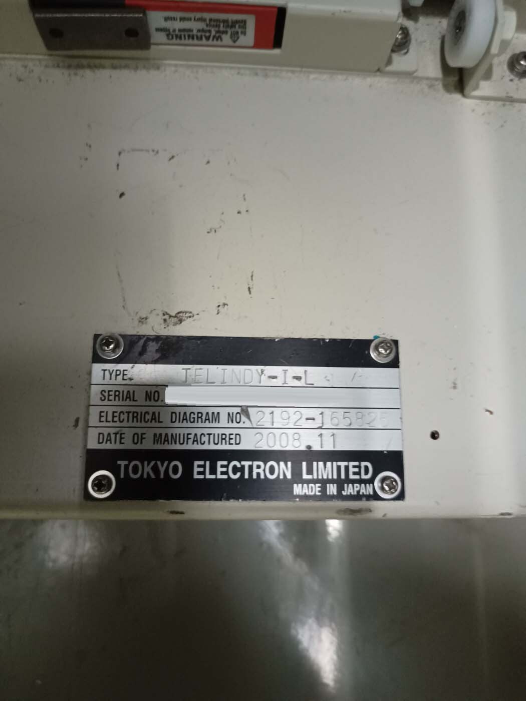 사진 사용됨 TEL / TOKYO ELECTRON Indy-I-LVPCKNR 판매용