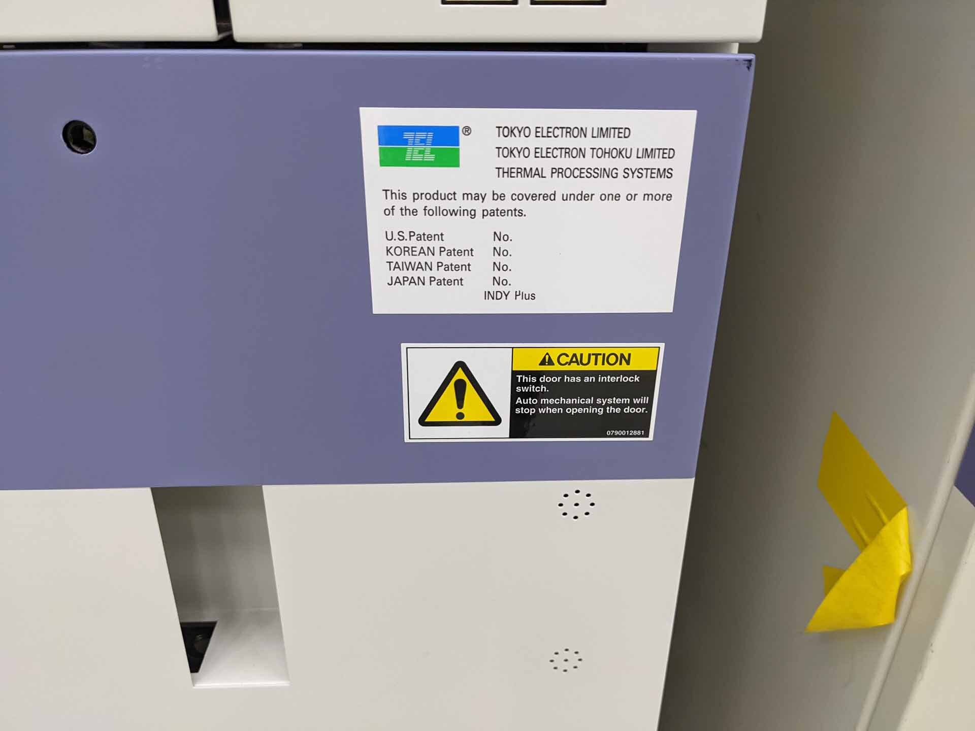 圖為 已使用的 TEL / TOKYO ELECTRON Indy Plus-B-MVCKNNRRTXI 待售