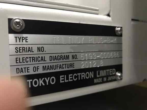 フォト（写真） 使用される TEL / TOKYO ELECTRON Indy Plus-B-MVCKNNRRTXI 販売のために