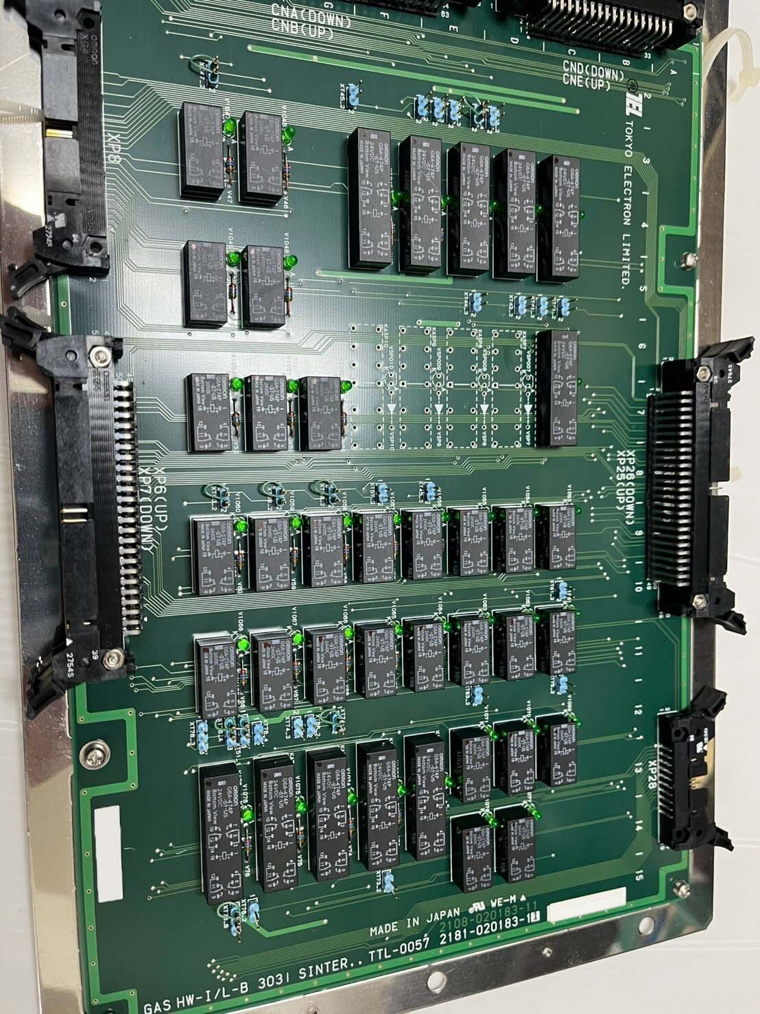 图为 已使用的 TEL / TOKYO ELECTRON Lot of boards for Alpha 303i 待售