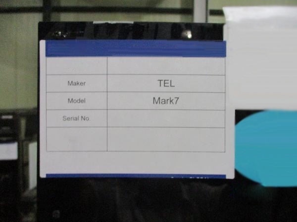 フォト（写真） 使用される TEL / TOKYO ELECTRON Mark 7 販売のために