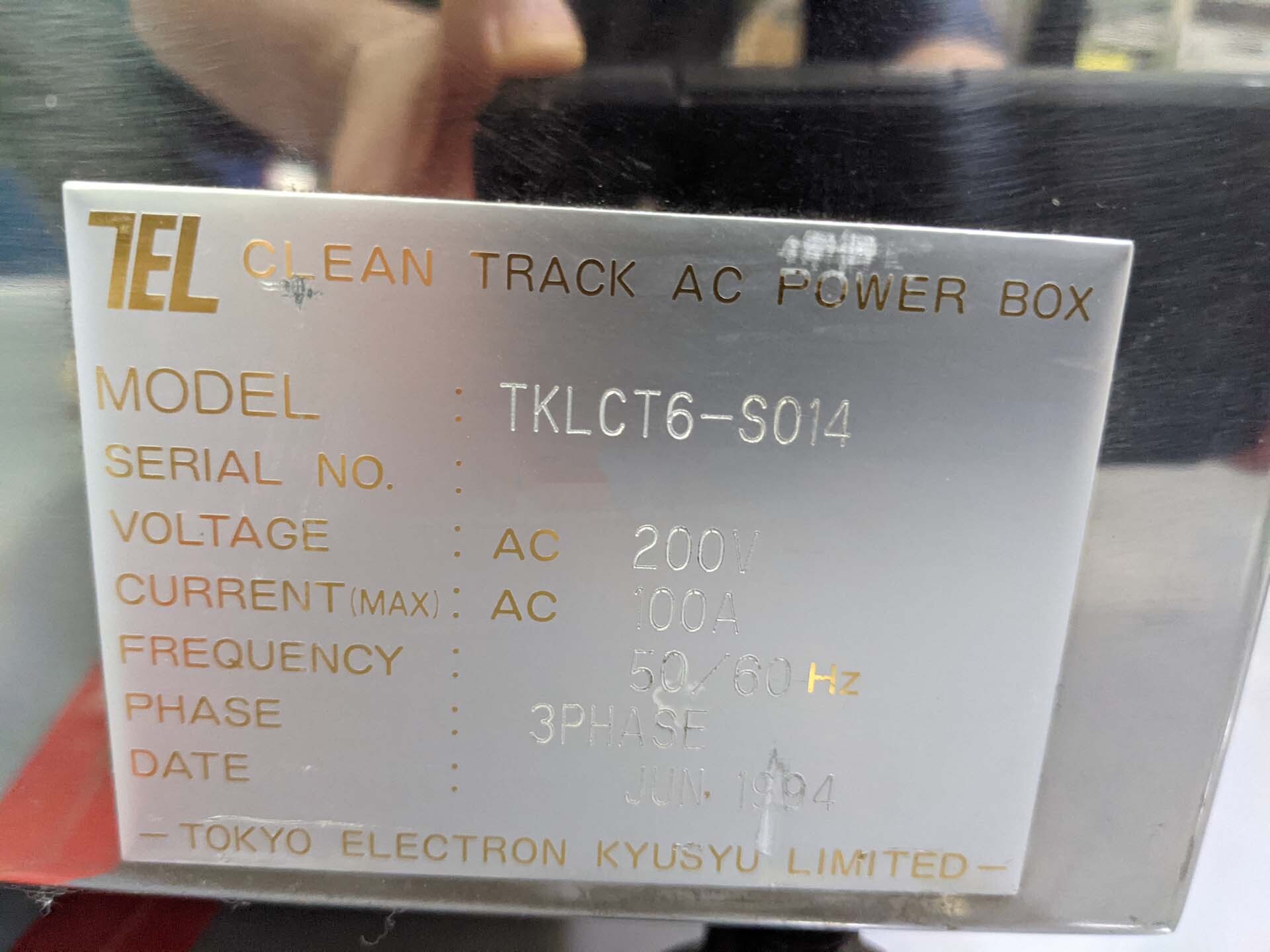 Photo Used TEL / TOKYO ELECTRON MARK Vz For Sale