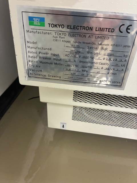 图为 已使用的 TEL / TOKYO ELECTRON P-12XL 待售