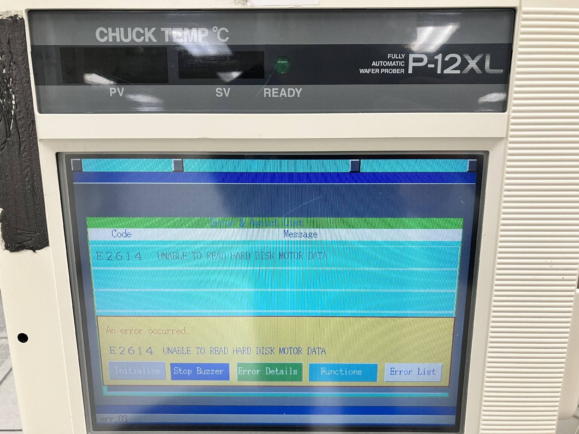 圖為 已使用的 TEL / TOKYO ELECTRON P-12XL 待售
