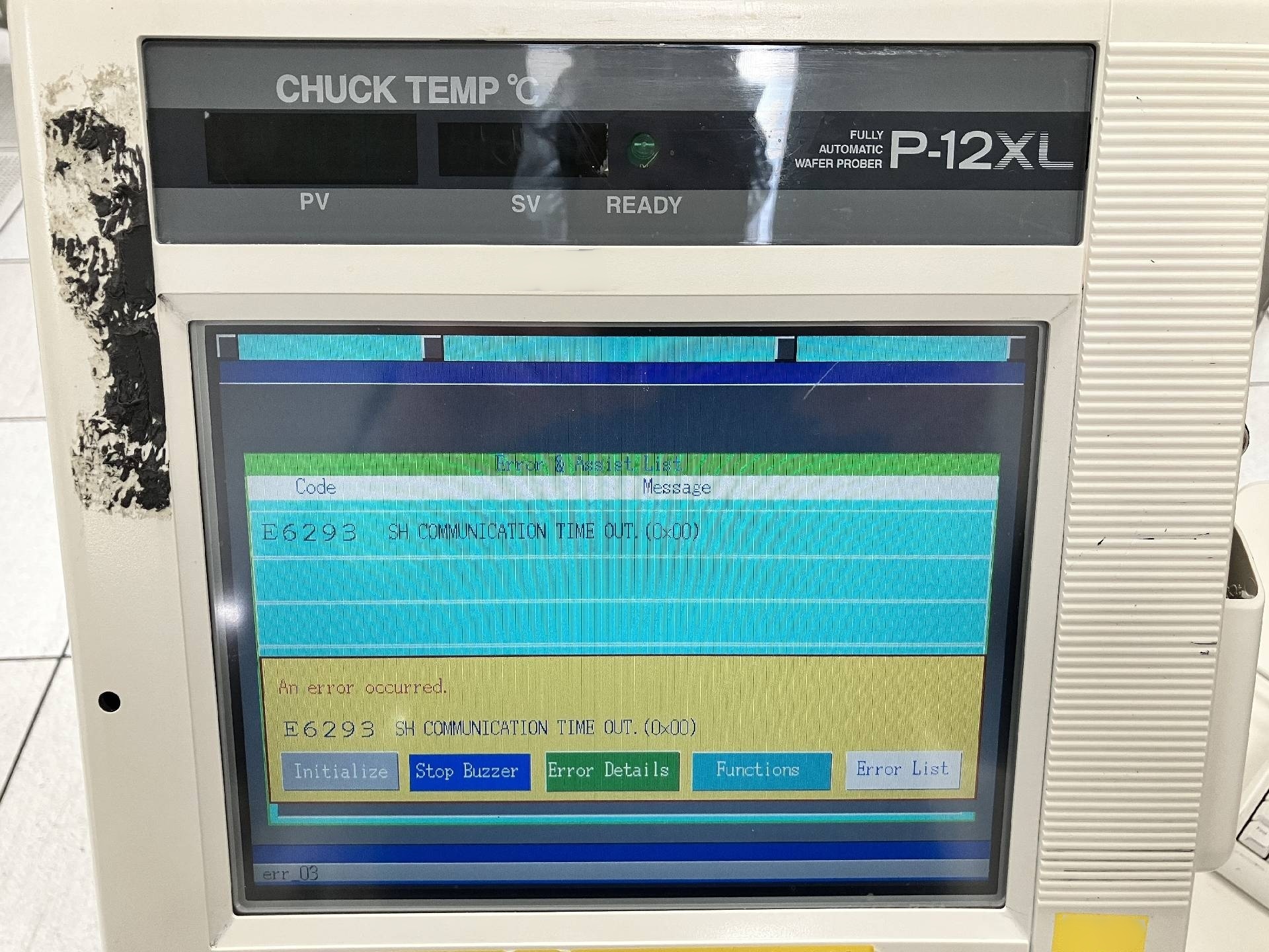 圖為 已使用的 TEL / TOKYO ELECTRON P-12XL 待售