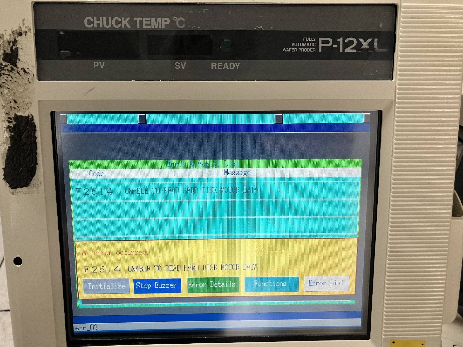 圖為 已使用的 TEL / TOKYO ELECTRON P-12XL 待售