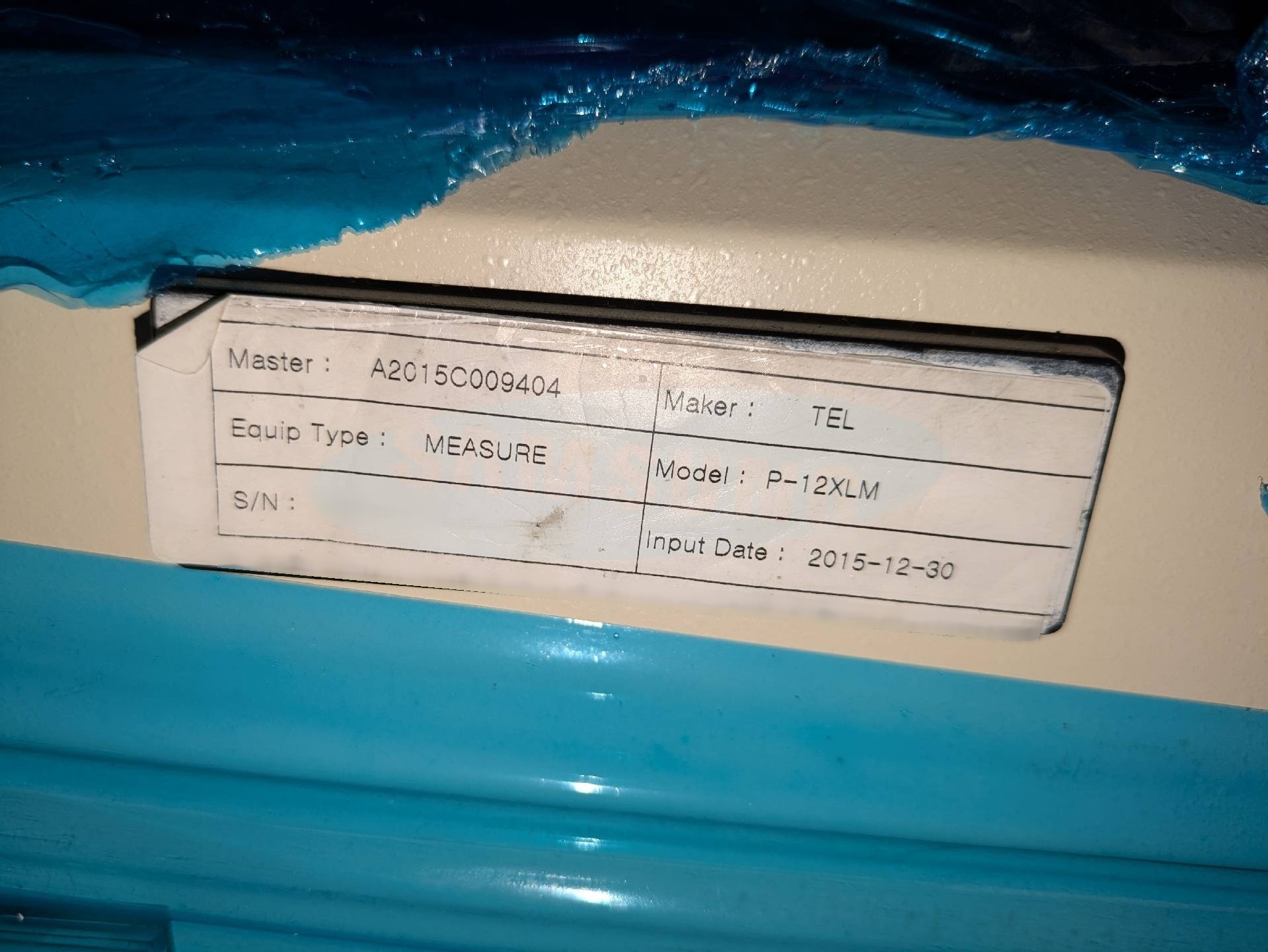 Photo Used TEL / TOKYO ELECTRON P-12XLm For Sale