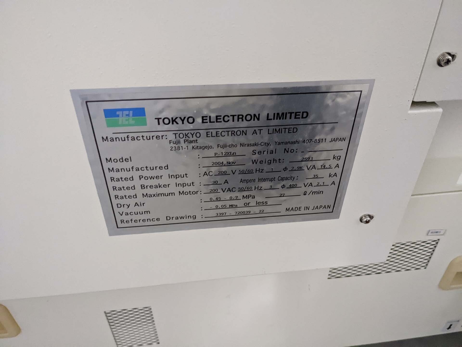 사진 사용됨 TEL / TOKYO ELECTRON P-12XLn+ 판매용
