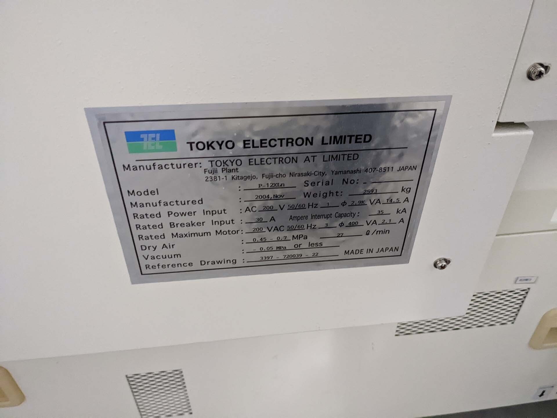 圖為 已使用的 TEL / TOKYO ELECTRON P-12XLn+ 待售