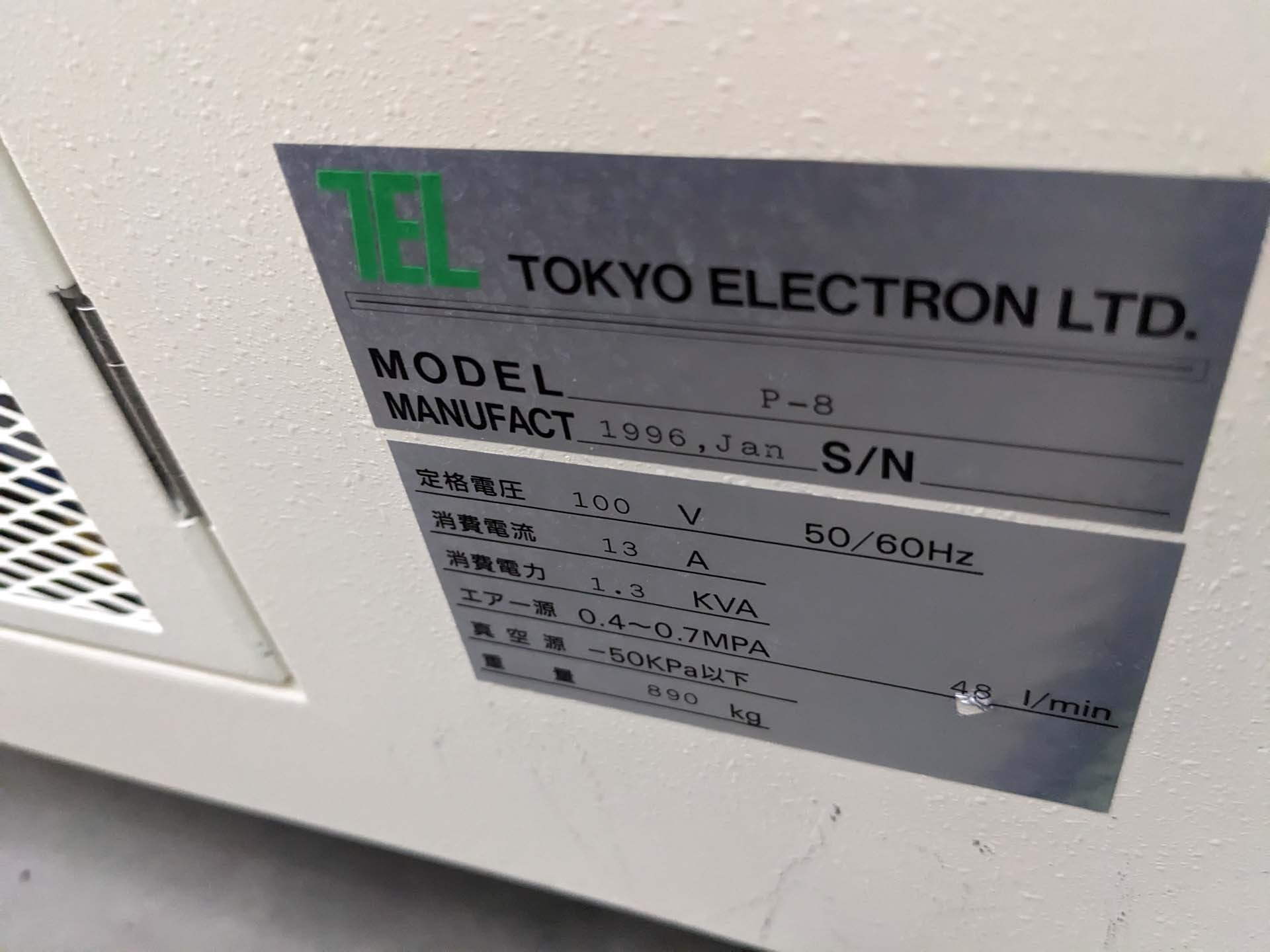 Photo Used TEL / TOKYO ELECTRON P-8 For Sale